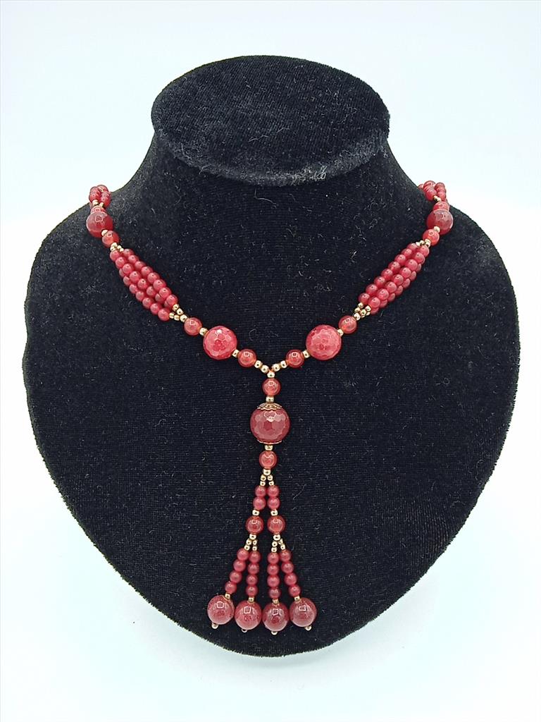 Collana Pietre Rosse 