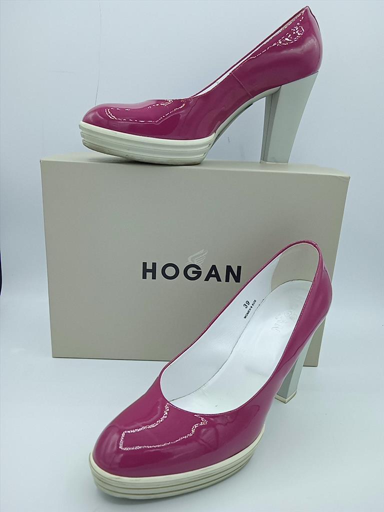 SCARPA D HOGAN GRIGIA  CON  TACCO  N39 SCATOLA  