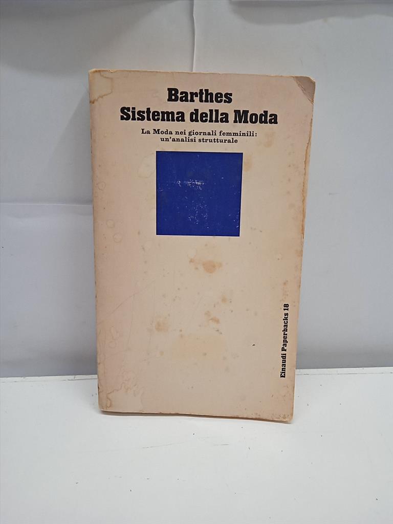 BARTHES | SISTEMA DELLA MODA 