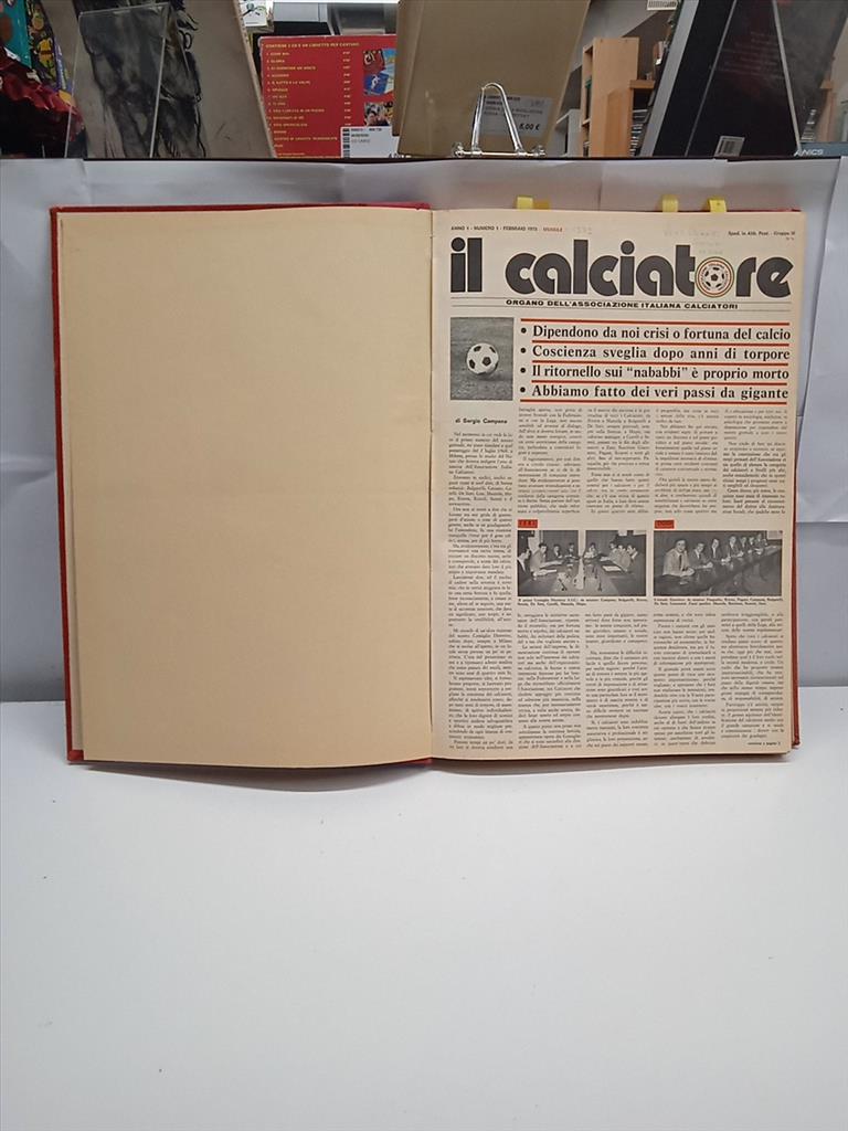 RACCOLTA RIVISTA SPORTIVA | IL CALCIATORE | ANNI 70