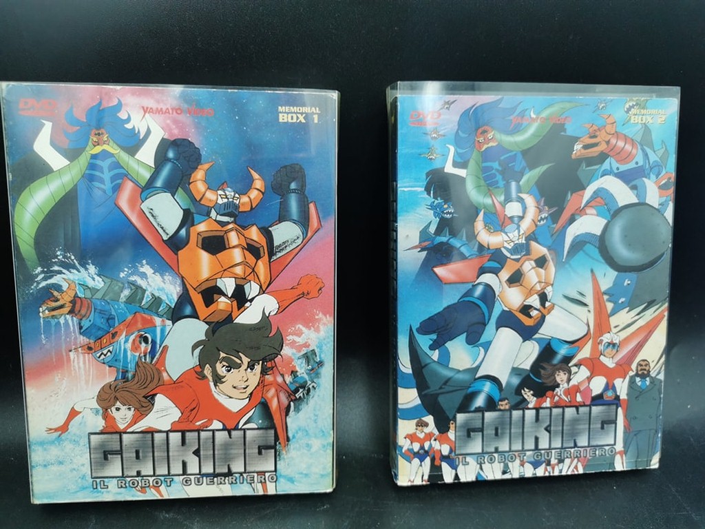 Dvd Cof Gaiking Il Robot Guerriero Box 1 - Box 2