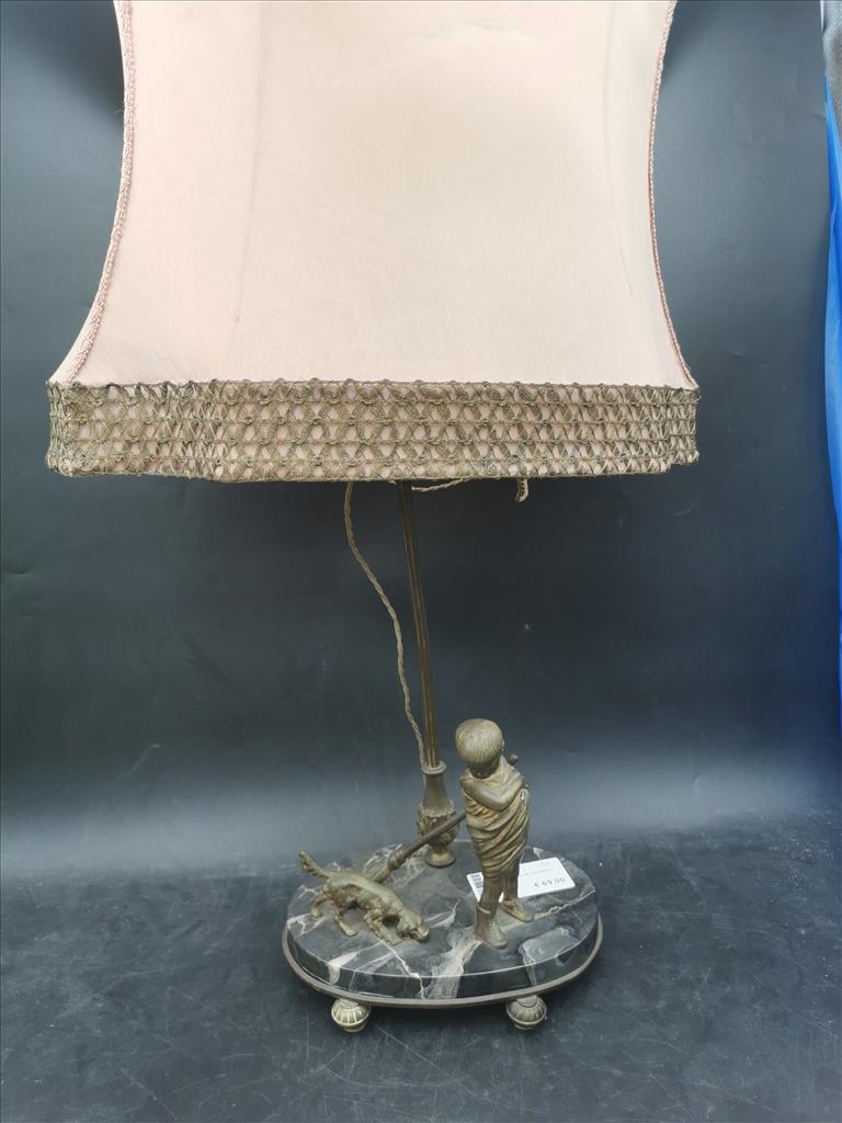 Lampada Anni 40 Bambino Con Came